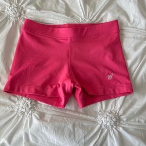 Varsity Spirit hot pink spandex